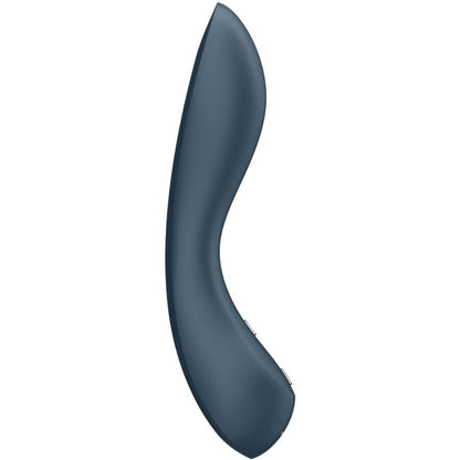 SATISFYER - VIBRADOR G-SPOT WAVE 4 CON PROGRAMA DE 12 VIBRACIONES GRIS OSCURO