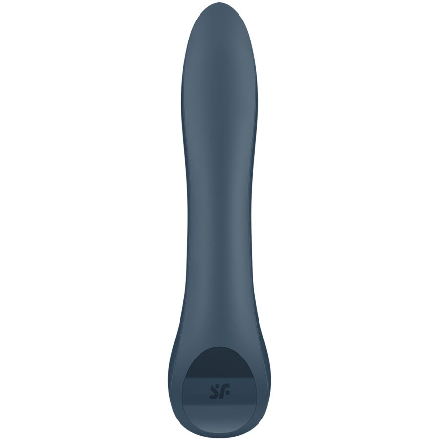 SATISFYER - VIBRADOR G-SPOT WAVE 4 CON PROGRAMA DE 12 VIBRACIONES GRIS OSCURO