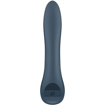 SATISFYER - VIBRADOR G-SPOT WAVE 4 CON PROGRAMA DE 12 VIBRACIONES GRIS OSCURO