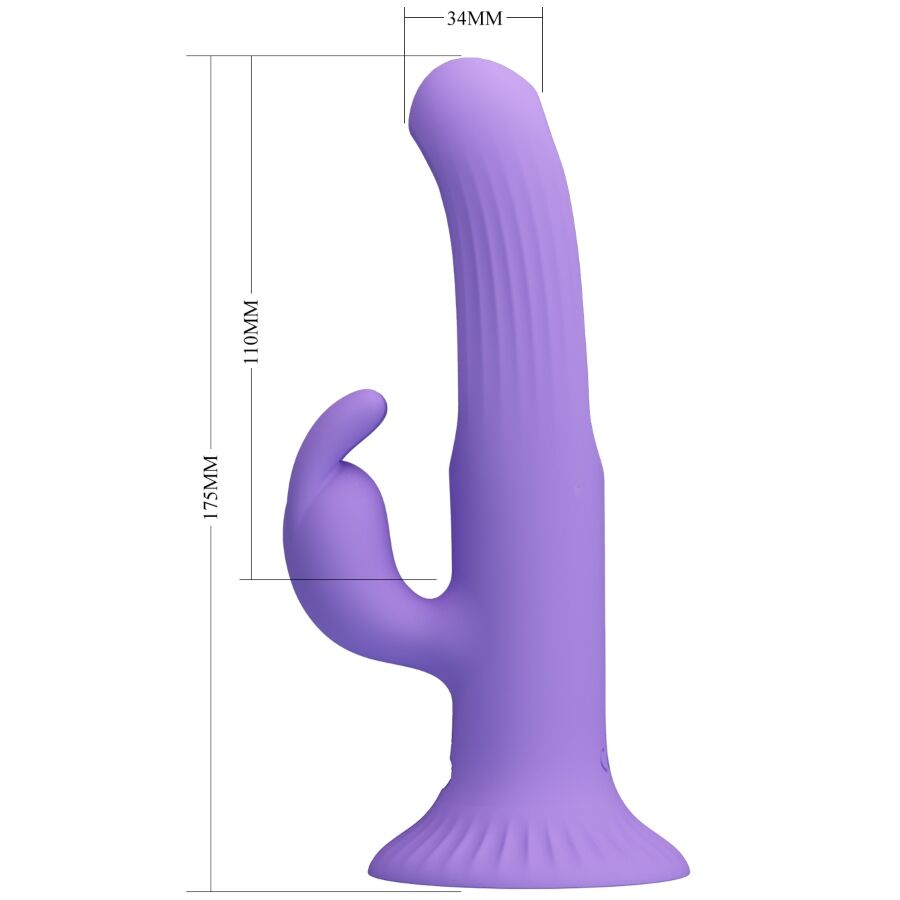 Vibrateur lapin killmoulis 12 modes de vibration violet – Pretty Love