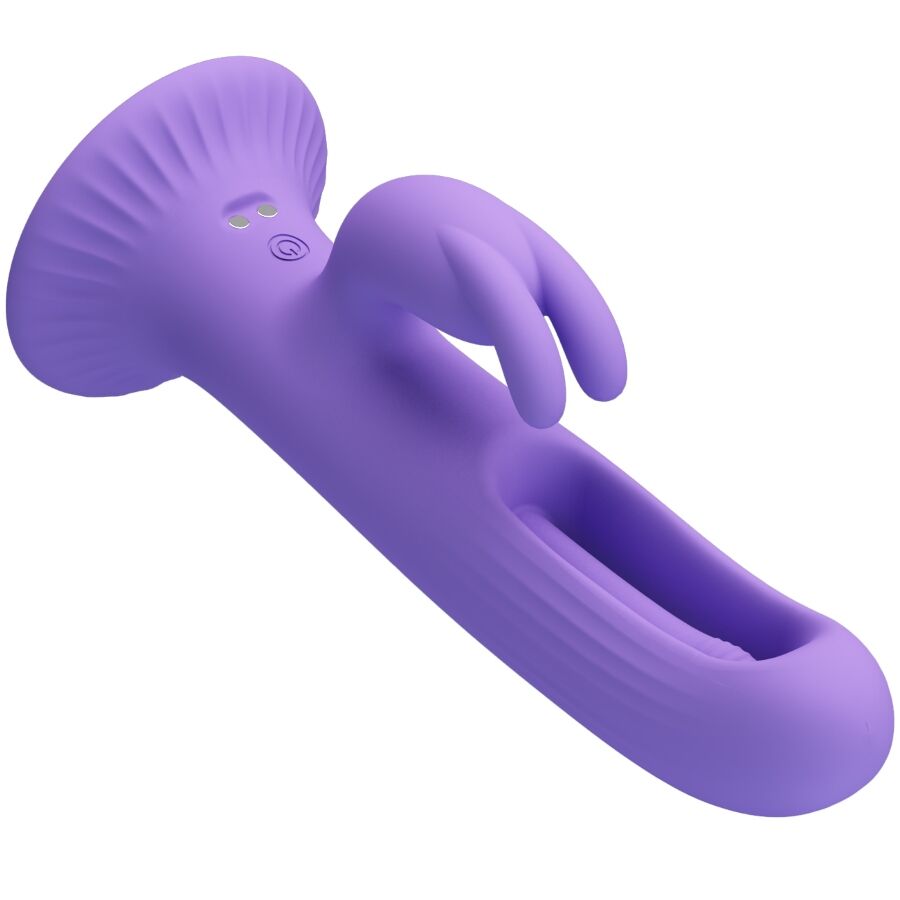 Vibrateur lapin killmoulis 12 modes de vibration violet – Pretty Love