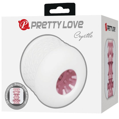 Masturbateur homme crystle blanc – Pretty Love