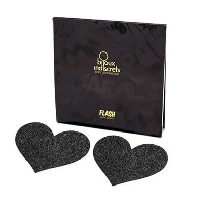 JOYERÍA - INDISCRETOS FLASH CORAZÓN NEGRO CORTES TAMELON
