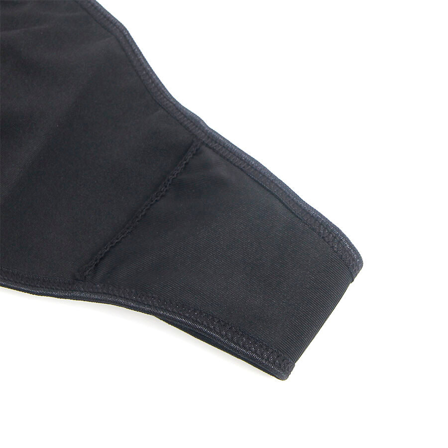 SUBBLIME - 957537 ROBE EN CUIR AVEC DENTELLE FLORALE NOIRE L/XL