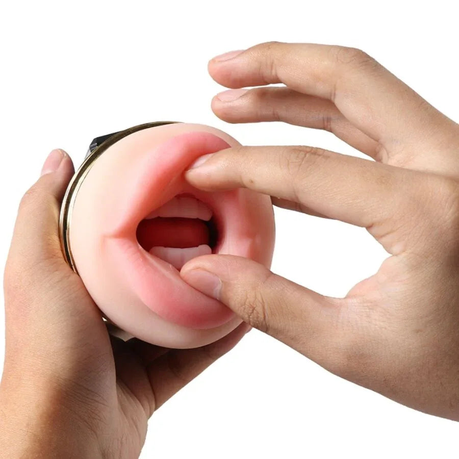 Shequ – Kay Double Masturbateur avec Double Vibration de la Bouche et du Vagin