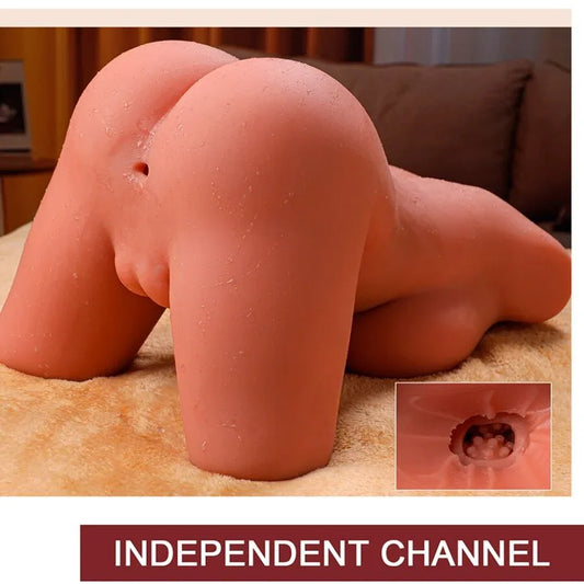 Xise – Miah Lady Boy Torse Féminin avec Gode avec Vibration et Poussée 55 cm
