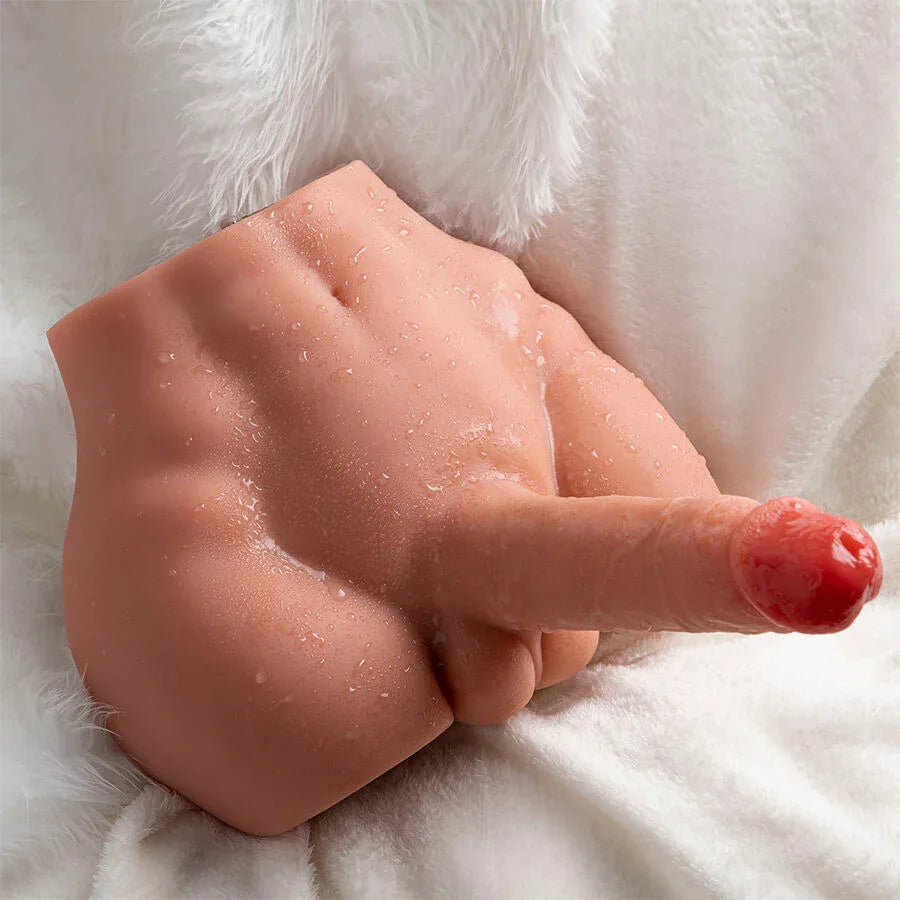 Xise – Peel Dildo Ass Gode Réaliste Masturbateur Position Frontale avec Poussée 17,5 cm