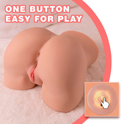 XISE - DANAE - Masturbateur vaginal réaliste avec vibrations multi-positions