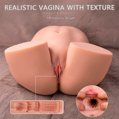 Xise – Ethel Masturbateur Vagin Réaliste à Poussée avec Vibrations Multi Positions