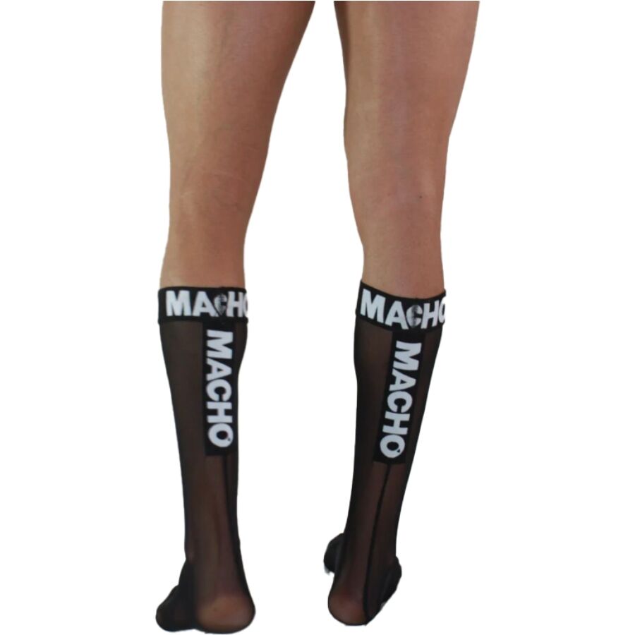 Ensemble chaussettes fines taille unique noires – Macho