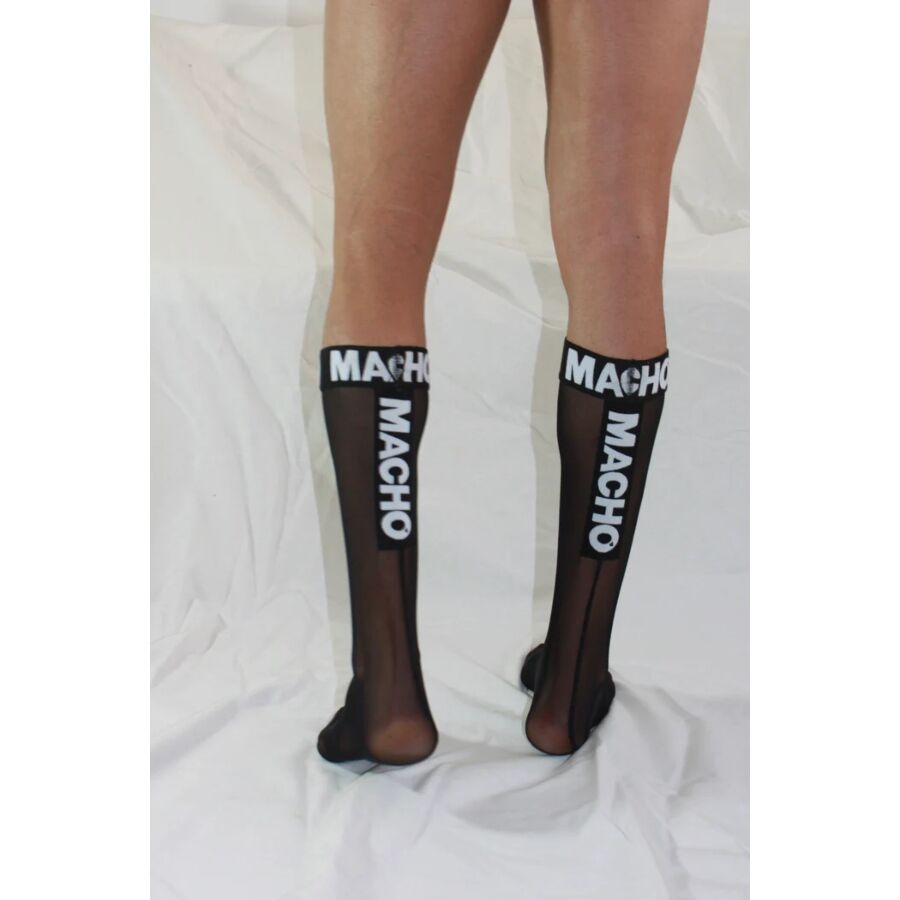Ensemble chaussettes fines taille unique noires – Macho