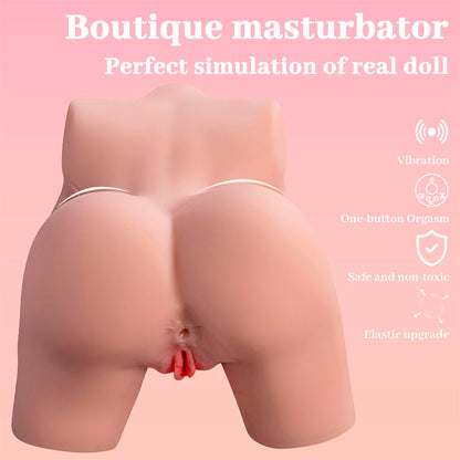 XISE - FRIEDA TORSE FÉMININ RÉALISTE AVEC VIBRATION 36 CM