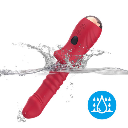 Point a dildo vibrateur stimulant rouge – Armony