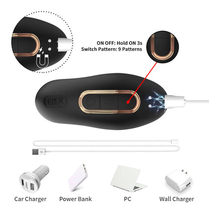 Vibrateur de prostate anal avec télécommande noir – Armony
