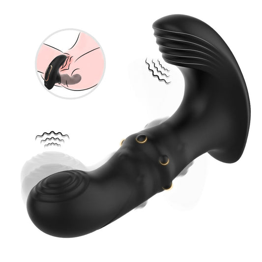 Vibrateur de prostate anal avec télécommande noir – Armony