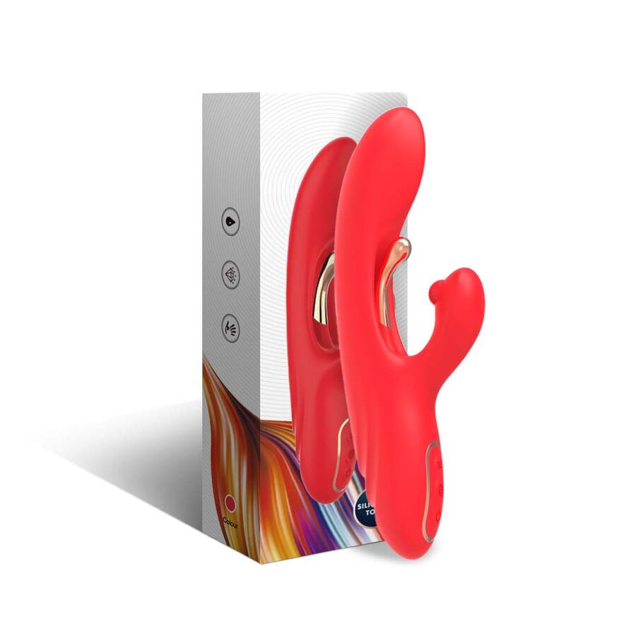 Stimulateur clitoridien vibrateur stimulateur point g et clitoris avec langue oscillante
