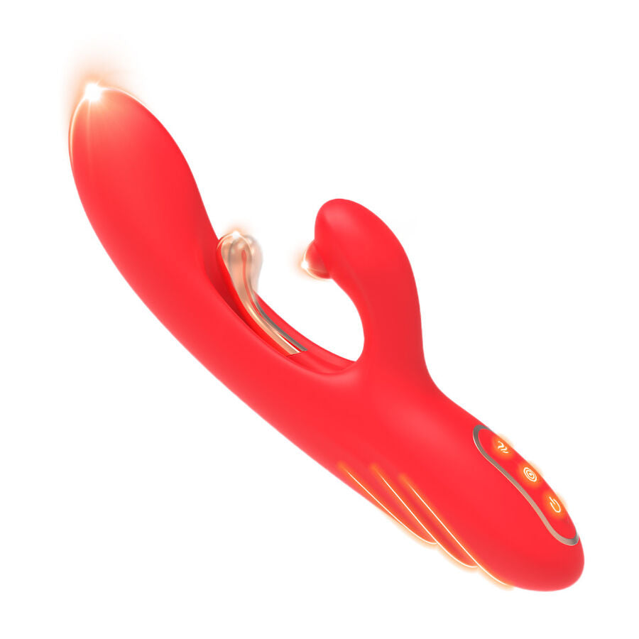 Stimulateur clitoridien vibrateur stimulateur point g et clitoris avec langue oscillante
