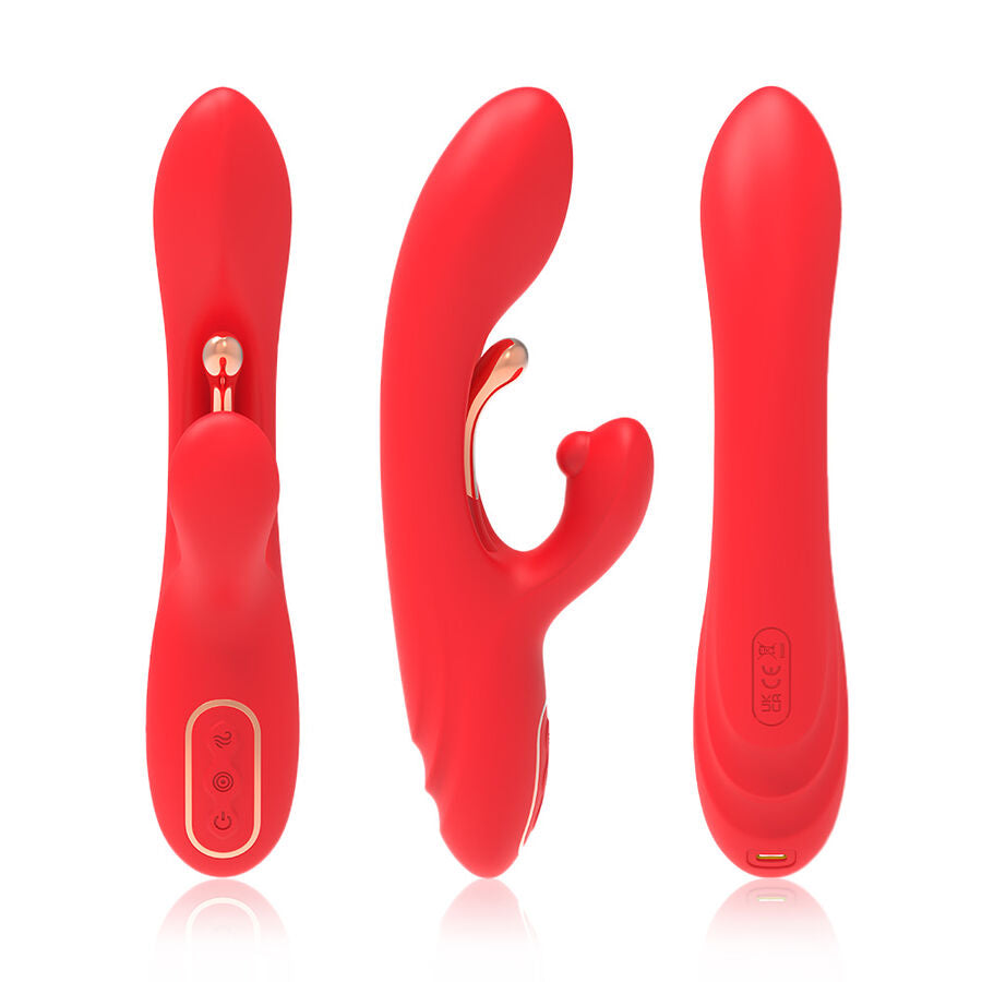 Stimulateur clitoridien vibrateur stimulateur point g et clitoris avec langue oscillante