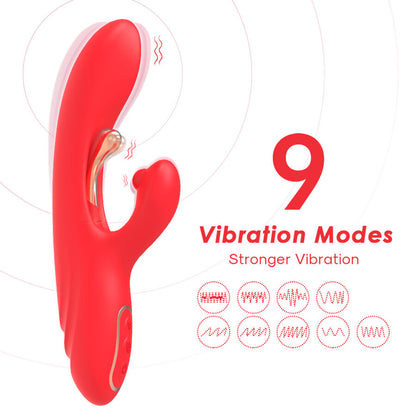 Stimulateur clitoridien vibrateur stimulateur point g et clitoris avec langue oscillante