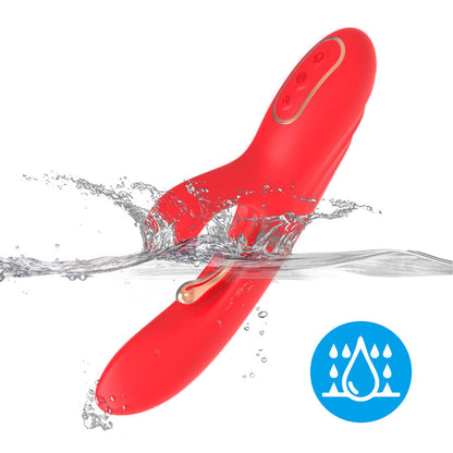 Stimulateur clitoridien vibrateur stimulateur point g et clitoris avec langue oscillante