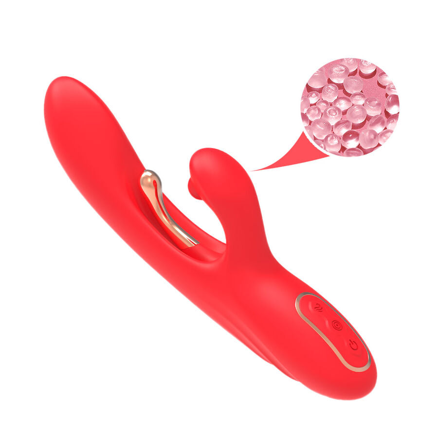 Stimulateur clitoridien vibrateur stimulateur point g et clitoris avec langue oscillante