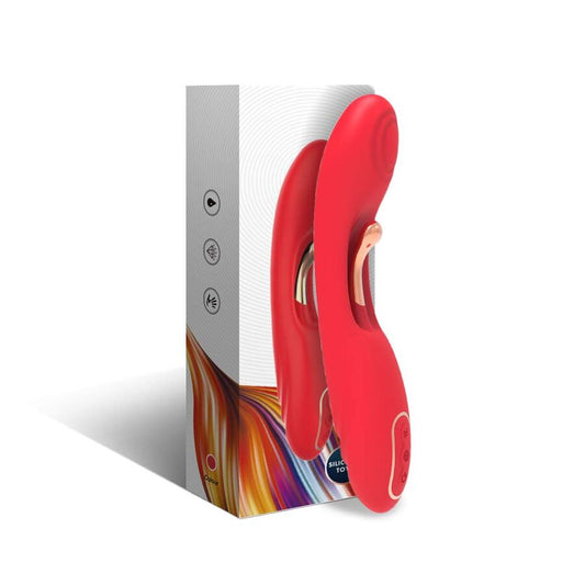 Vibrateur à langue oscillante rouge – Armony