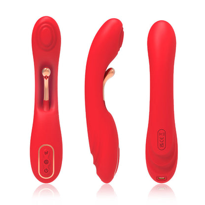 Vibrateur à langue oscillante rouge – Armony