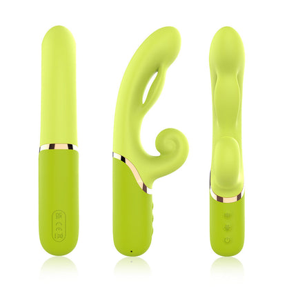 Inflable point a stimulateur vibrateur vert – Armony