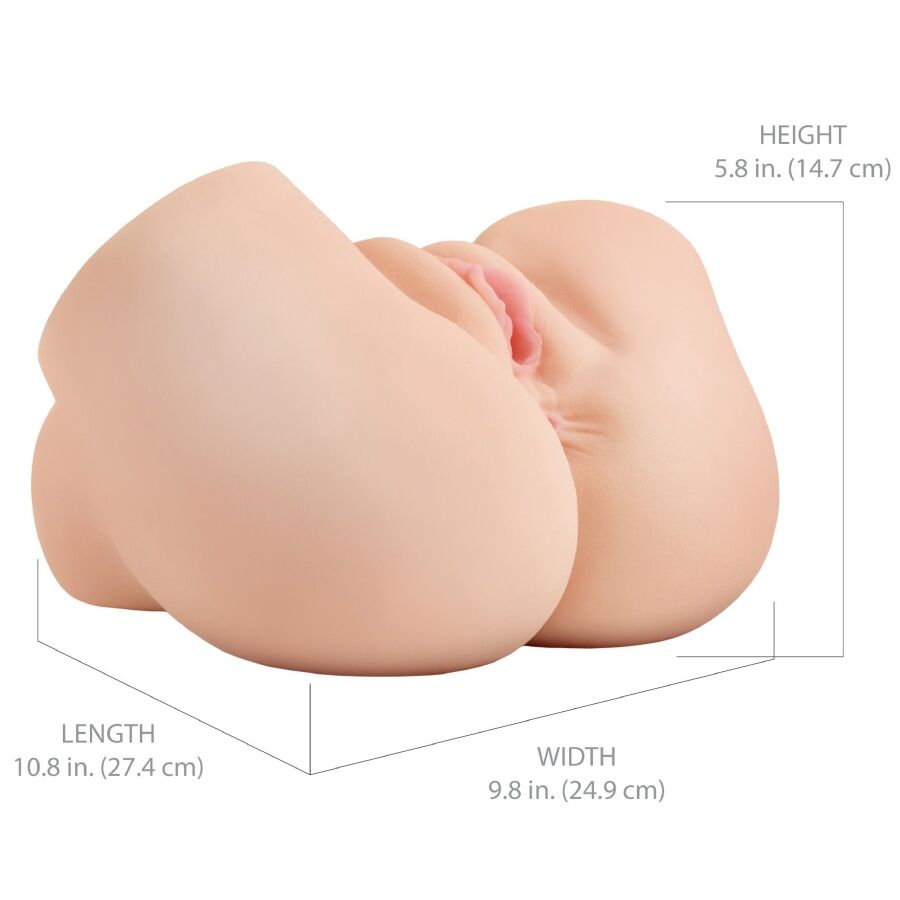 Vibrateur masturbateur réaliste vibrant vagin et anus – Pdx Elite