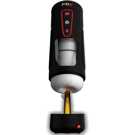 Masturbateur automatique milk me hotter avec vibration à effet de poussée et de chaleur –