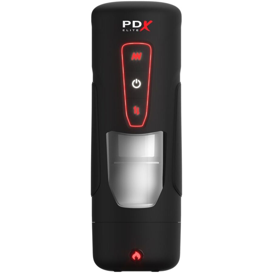 Masturbateur automatique milk me hotter avec vibration à effet de poussée et de chaleur –