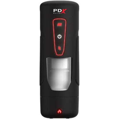 Masturbateur automatique milk me hotter avec vibration à effet de poussée et de chaleur –