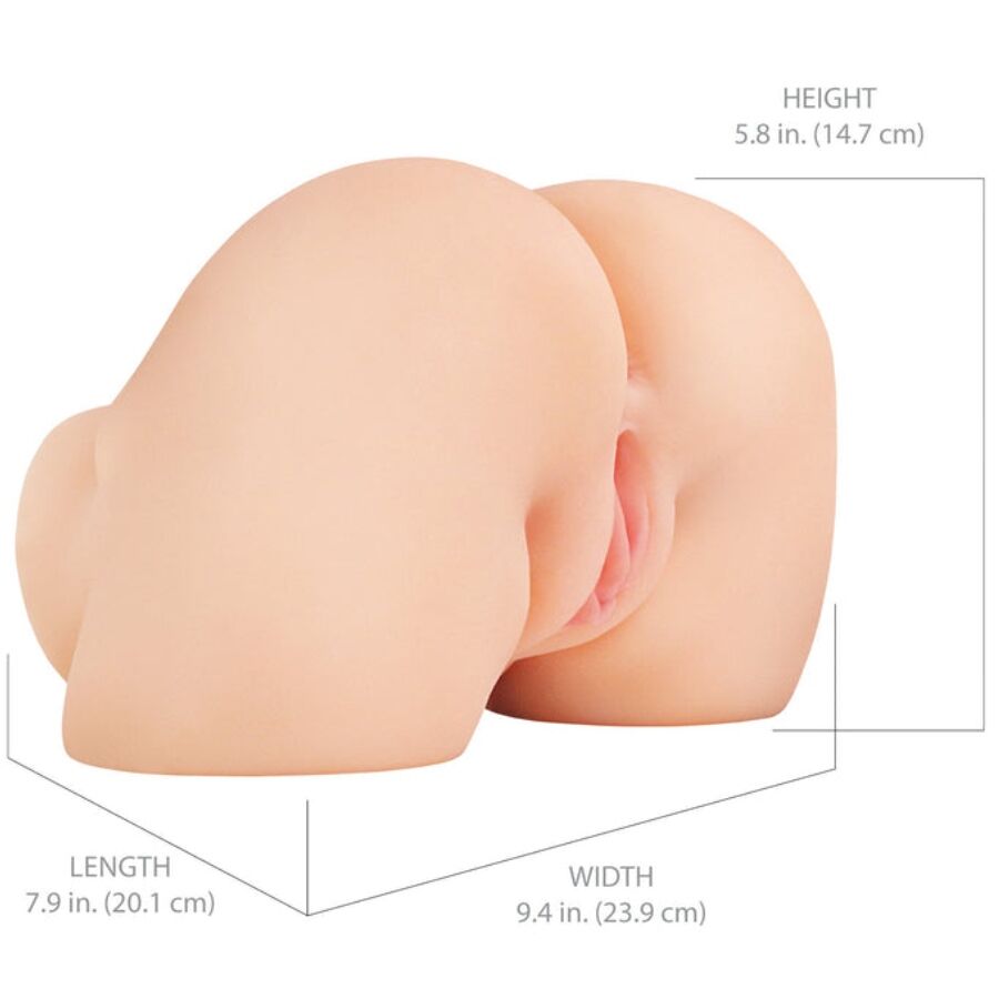 Shakethat ass masturbateur réaliste vagin et anus avec vibration – Pdx Elite