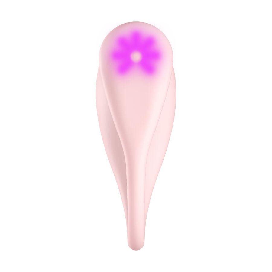 Vibrateur spot kiss me en forme de u rose – Kiiroo