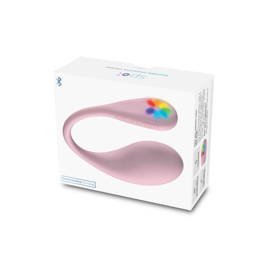 Vibrateur spot kiss me en forme de u rose – Kiiroo