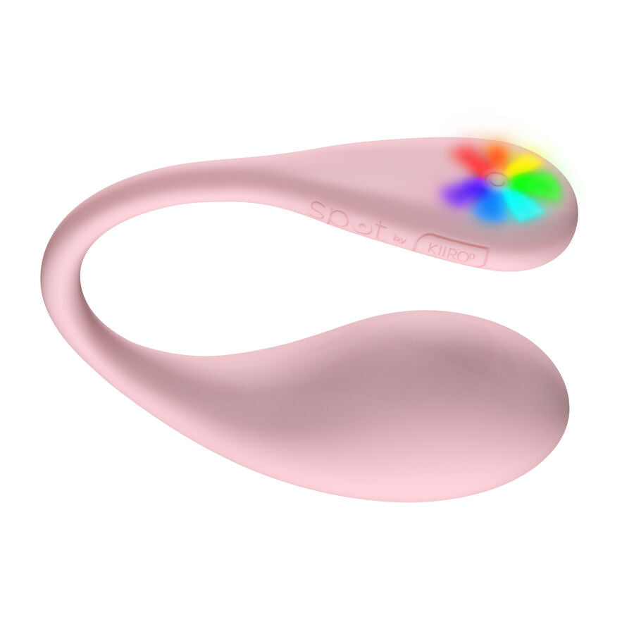 Vibrateur spot kiss me en forme de u rose – Kiiroo