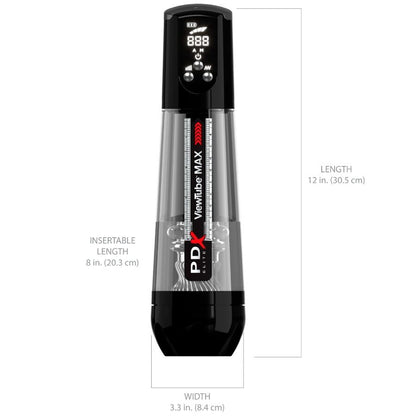 Viewtube max view masturbateur automatique avec aspiration transparente – Pdx Elite