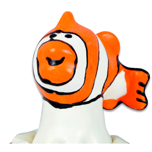 Préservatifs fantaisie peints à la main poisson orange – Condomerie