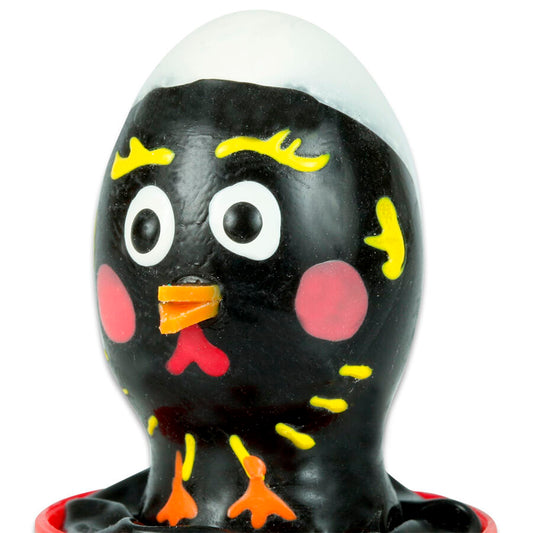Préservatifs fantaisie peints à la main poulet noir – Condomerie