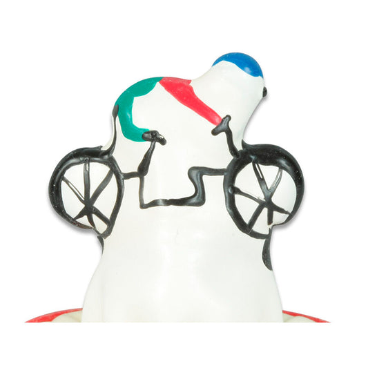 Préservatifs fantaisie peints à la main en forme de vélo – Condomerie