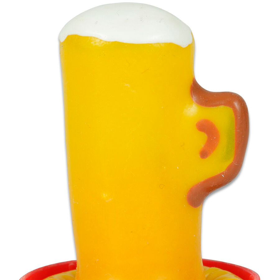 Préservatifs fantaisie peints à la main verre de bière – Condomerie