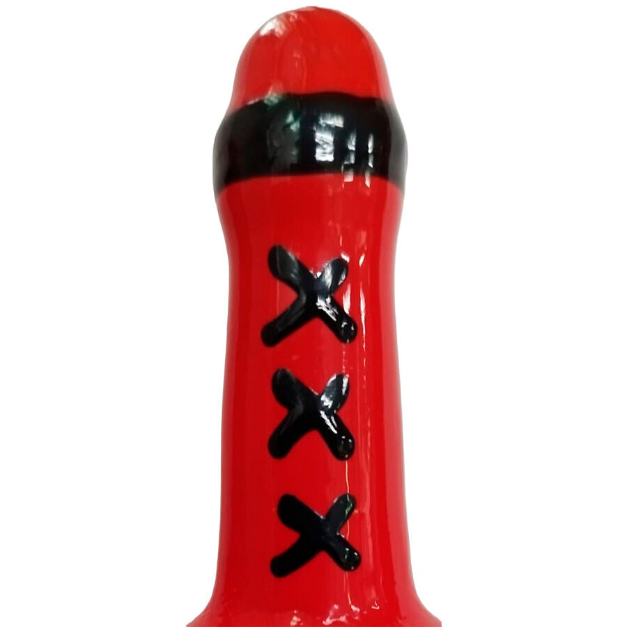 Préservatifs fantaisie peints à la main amsterdam rouge – Condomerie