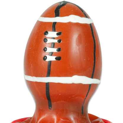 Préservatifs fantaisie peints à la main ballon de rugby – Condomerie