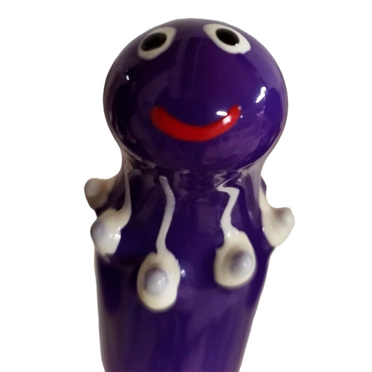 Préservatifs fantaisie peints à la main octopus violet – Condomerie