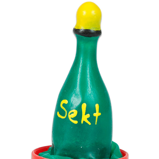 Préservatifs fantaisie peints à la main champagne – Condomerie