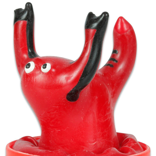 Préservatifs fantaisie peints à la main rouge scorpion – Condomerie
