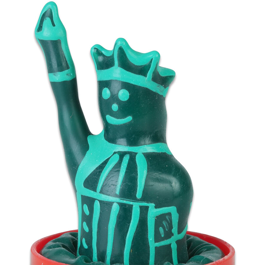 Préservatifs fantaisie peints à la main statue de la liberté modèle 1 – Condomerie