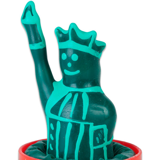 Préservatifs fantaisie peints à la main statue de la liberté modèle 1 – Condomerie