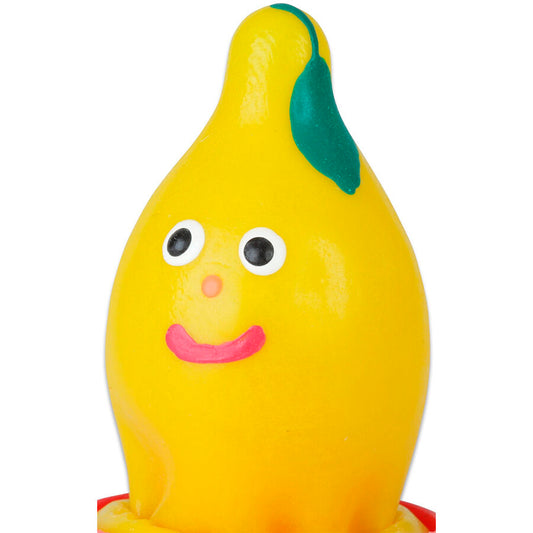 Préservatifs fantaisie peints à la main citron – Condomerie
