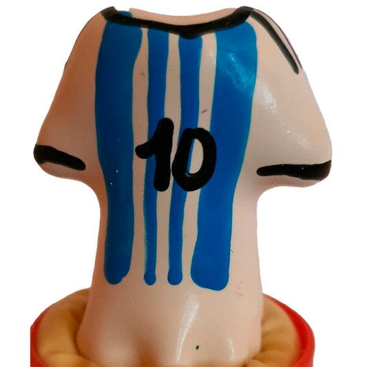 Préservatifs fantaisie peints à la main chemise messi n°10 – Condomerie